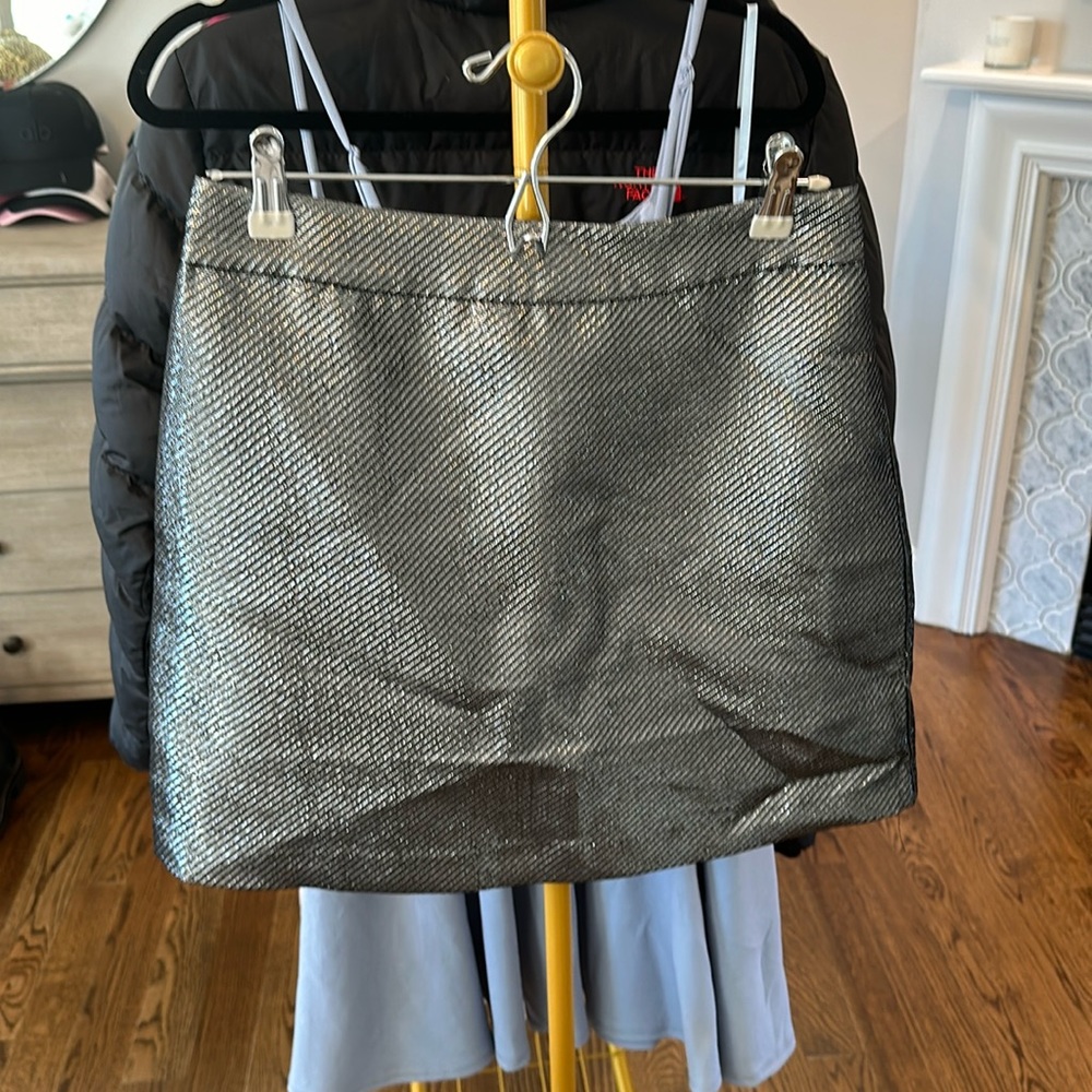 glittery skirt